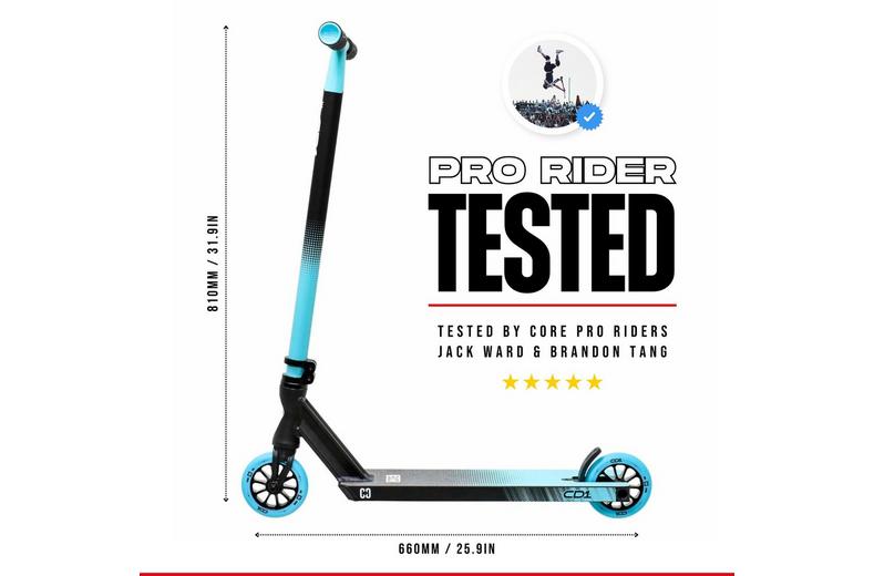 CORE CD1 Complete Stunt Scooter – Blue/Black CORE CD1 Complete Stunt Scooter – Blue/Black