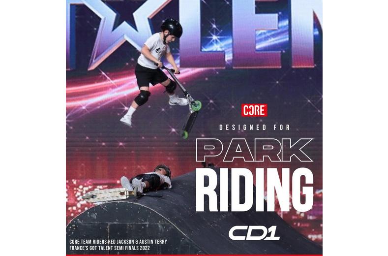 CORE CD1 Complete Stunt Scooter – Blue/Black CORE CD1 Complete Stunt Scooter – Blue/Black