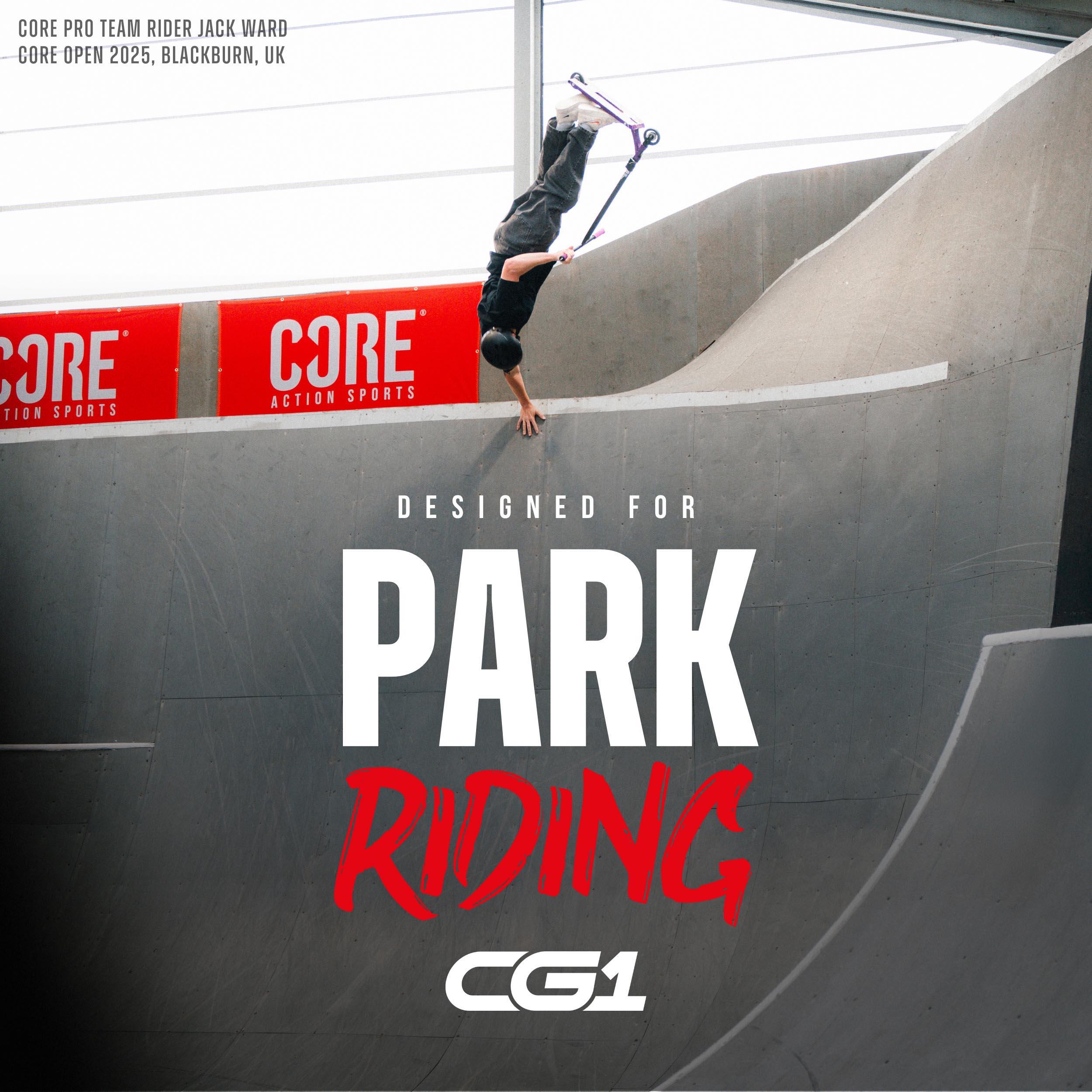 CORE CG1 Complete Stunt Scooter - Black