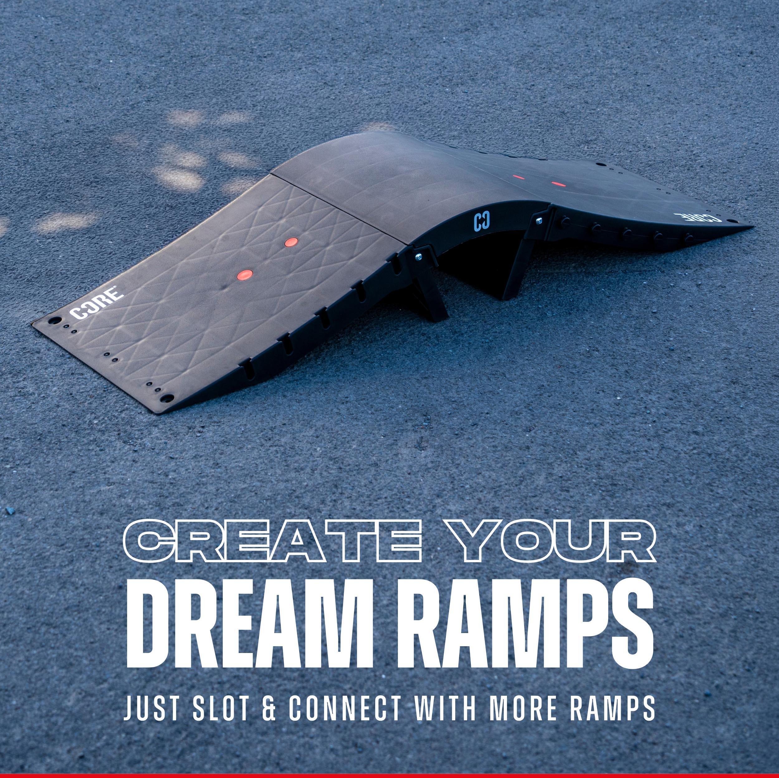 CORE Skate Ramp - Mini Wave Foldable Ramp Set