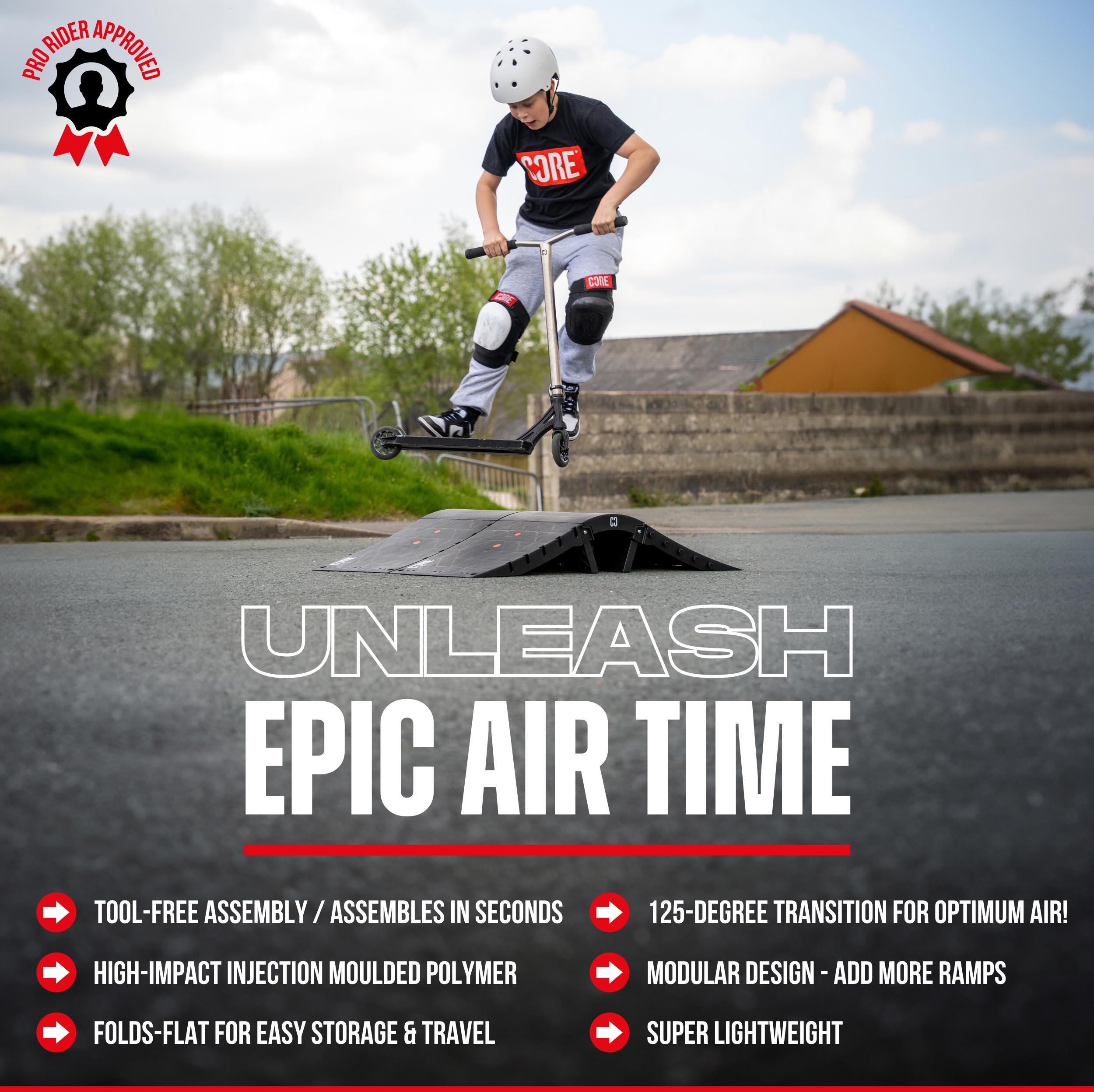 CORE Skate Ramp - Mini Wave Foldable Ramp Set