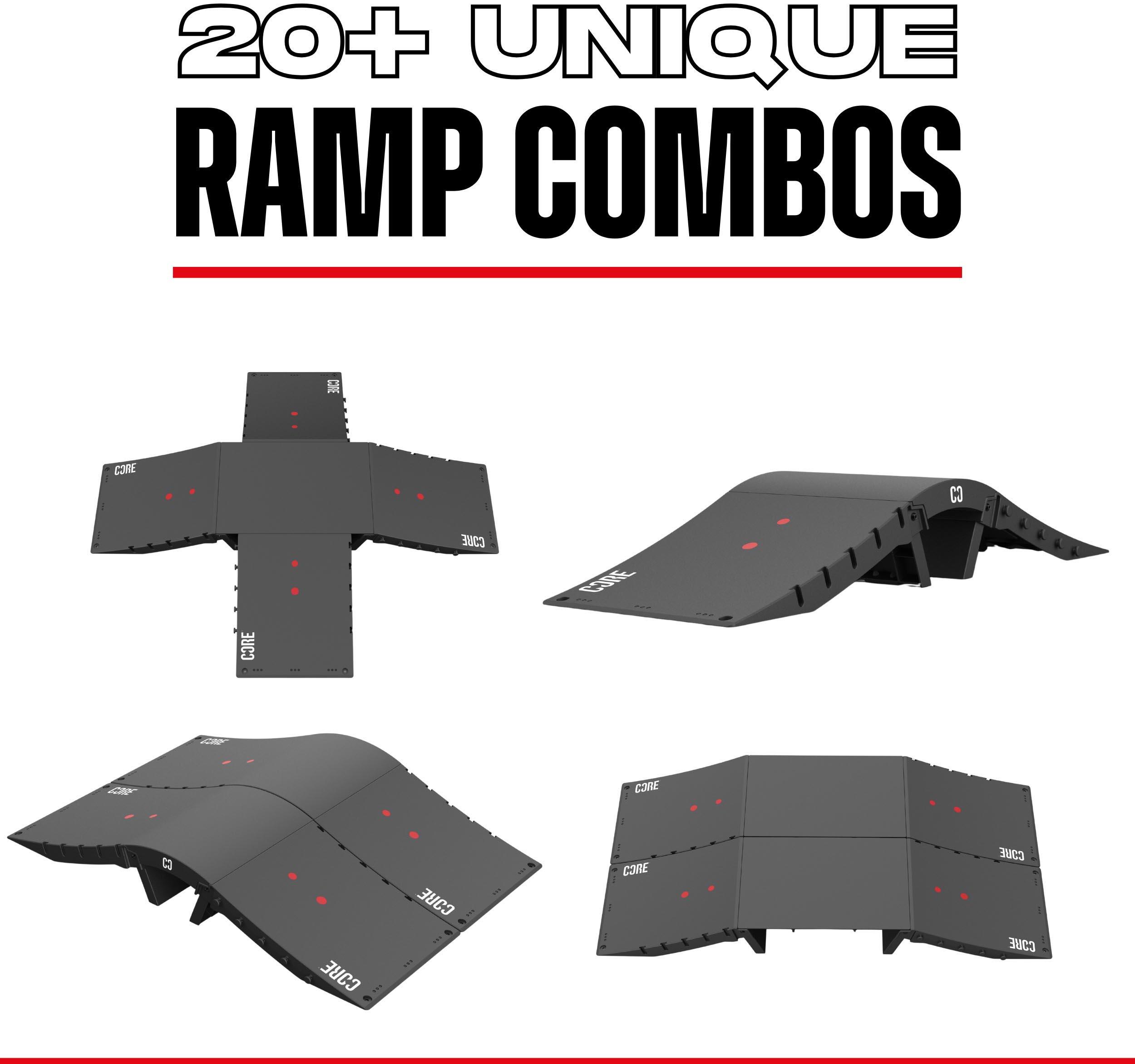 CORE Skate Ramp - Mini Wave Foldable Ramp Set