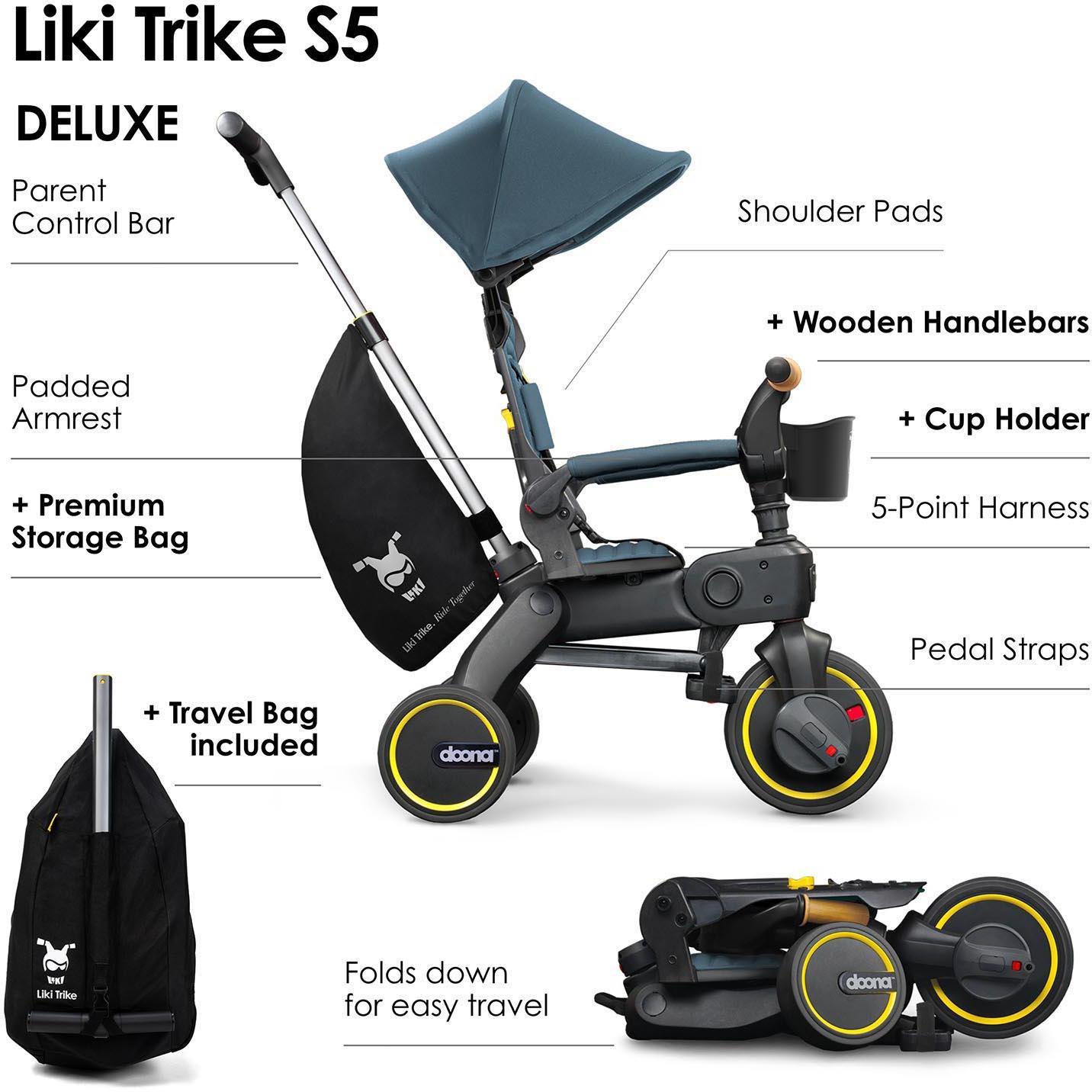 Doona Liki Trike S5 - Ocean Blue