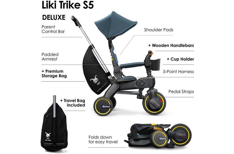 Doona Liki Trike S5 - Ocean Blue Doona Liki Trike S5 - Ocean Blue