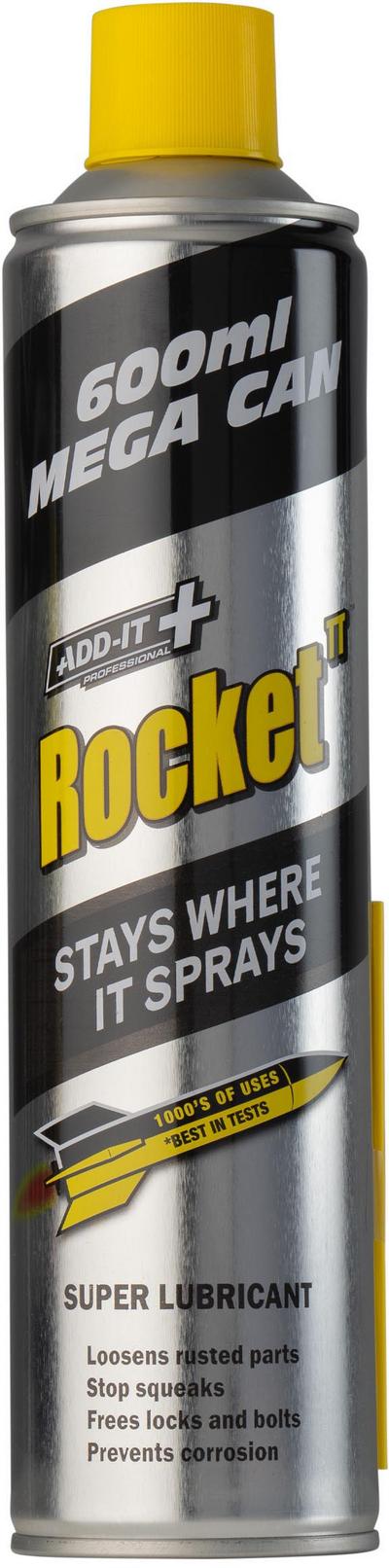 Rocket TT Multi-Use Super Lubricant 600ml Cap and Straw