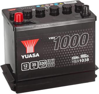 Yuasa YBX1038 12V Battery 5 Year Guarantee