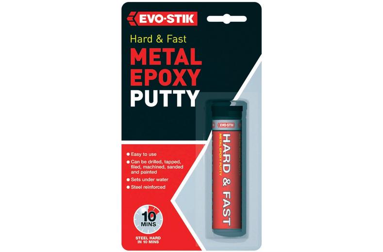 Evo-stik Hard & Fast Metal Epoxy Putty Evo-stik Hard & Fast Metal Epoxy Putty