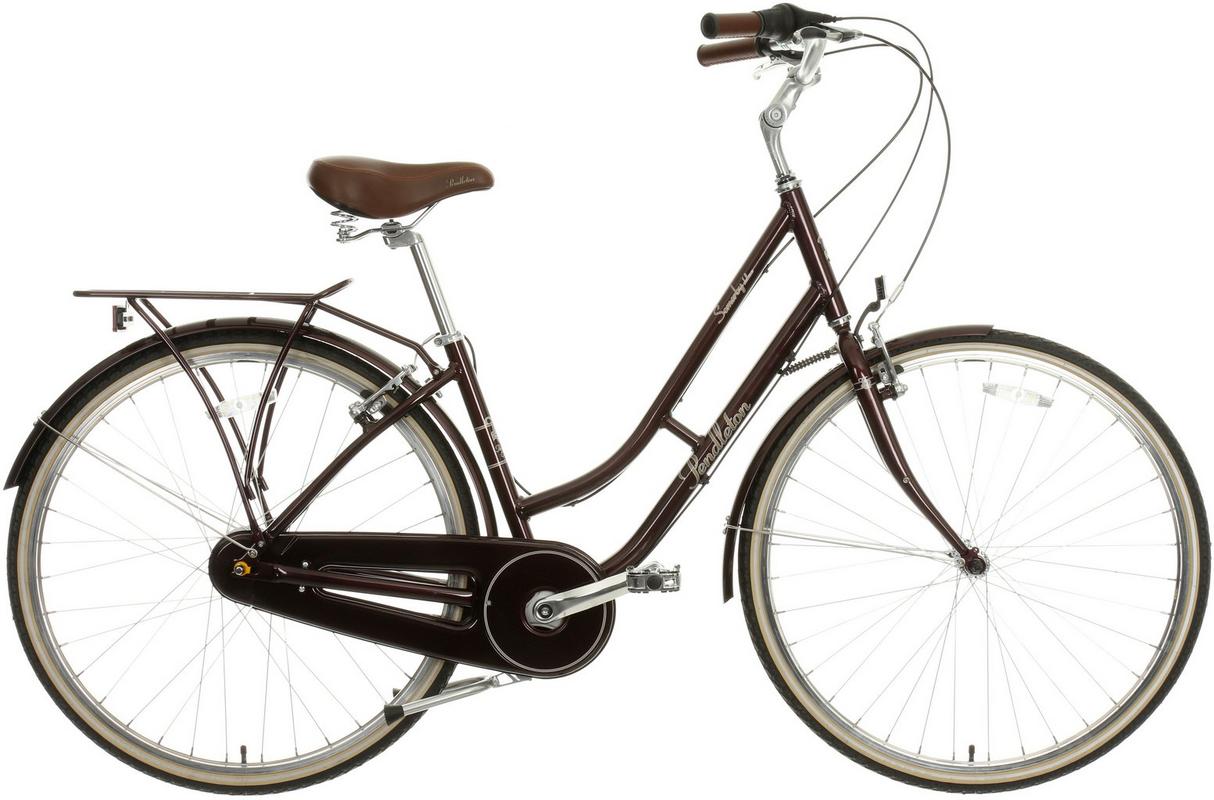 Halfords Pendleton Somerby Deluxe Hybrid Bike - Plum - S Frame | Extra 8% off for BC Members