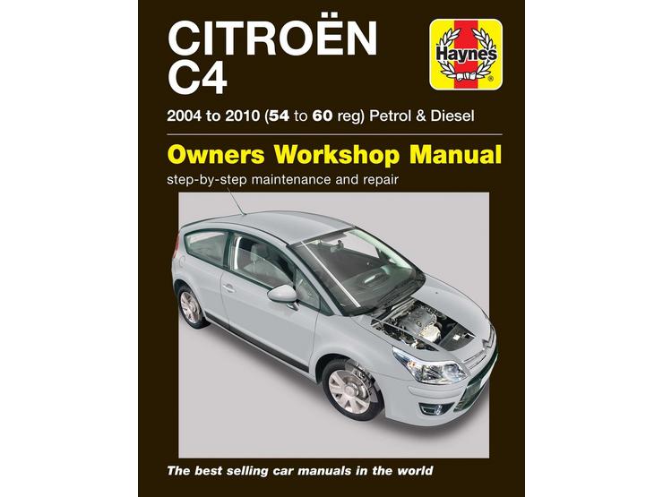 Haynes Citroen C4 Petrol and Diesel (Sept 04 - 10) 54-60 Manual