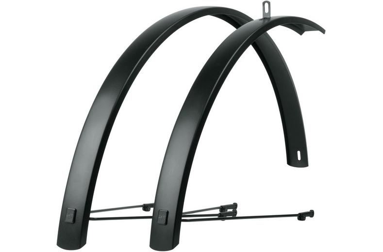 SKS Edge 27.5"- 28" x 56mm Matt Black Aluminium Alloy Mudguard Set SKS Edge 27.5"- 28" x 56mm Matt Black Aluminium Alloy Mudguard Set