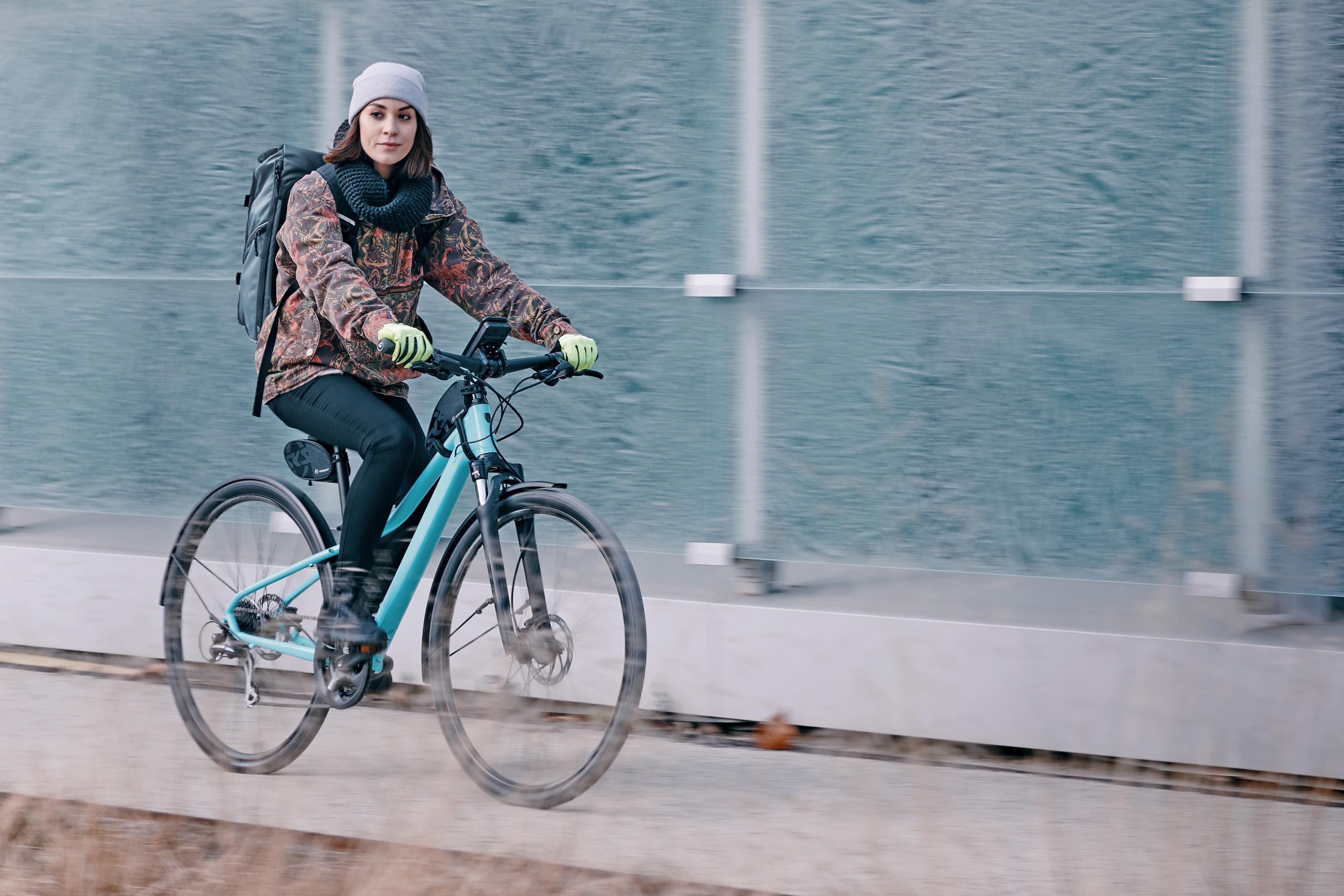 SKS Edge 27.5"- 28" x 56mm Matt Black Aluminium Alloy Mudguard Set