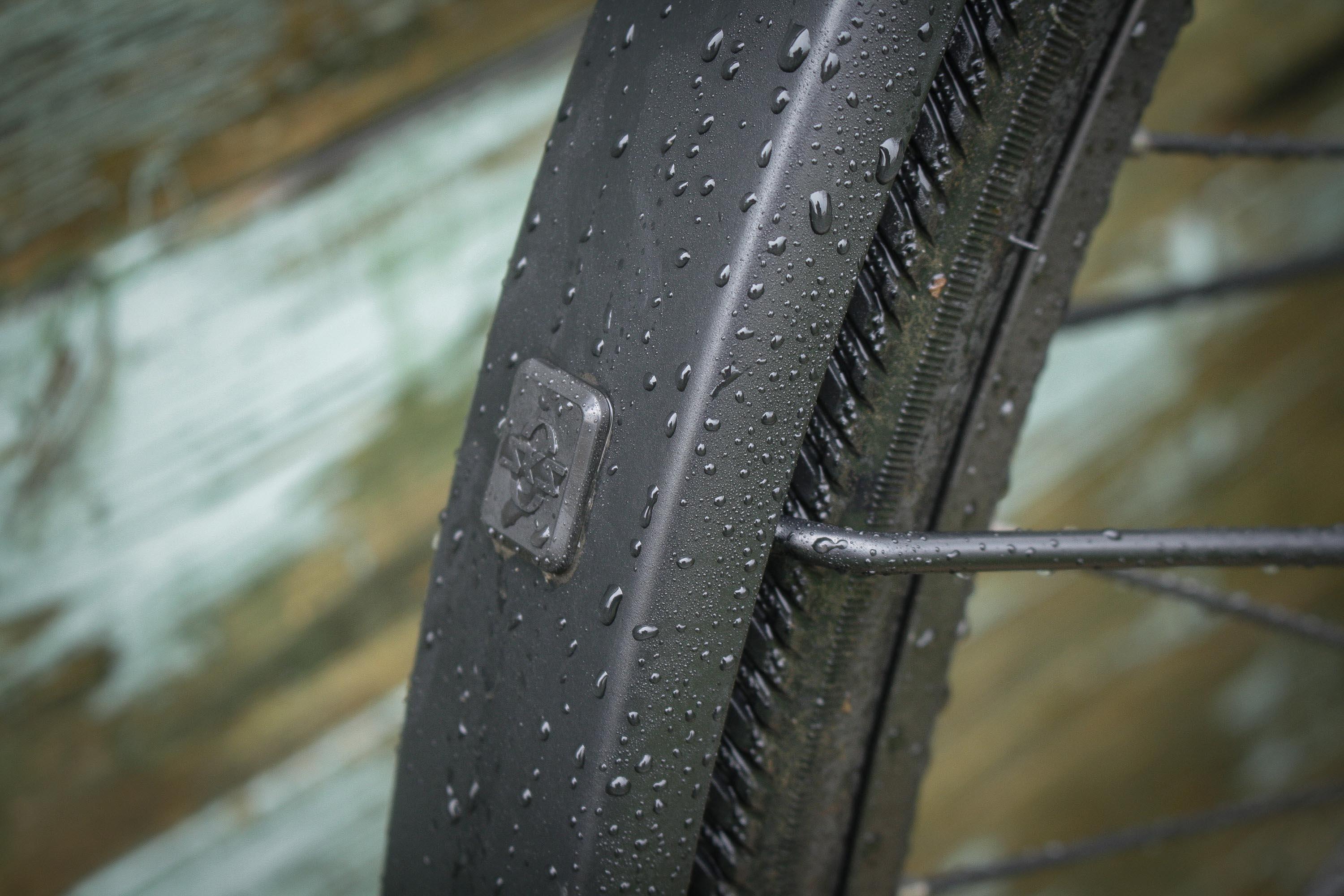 SKS Edge 27.5"- 28" x 56mm Matt Black Aluminium Alloy Mudguard Set