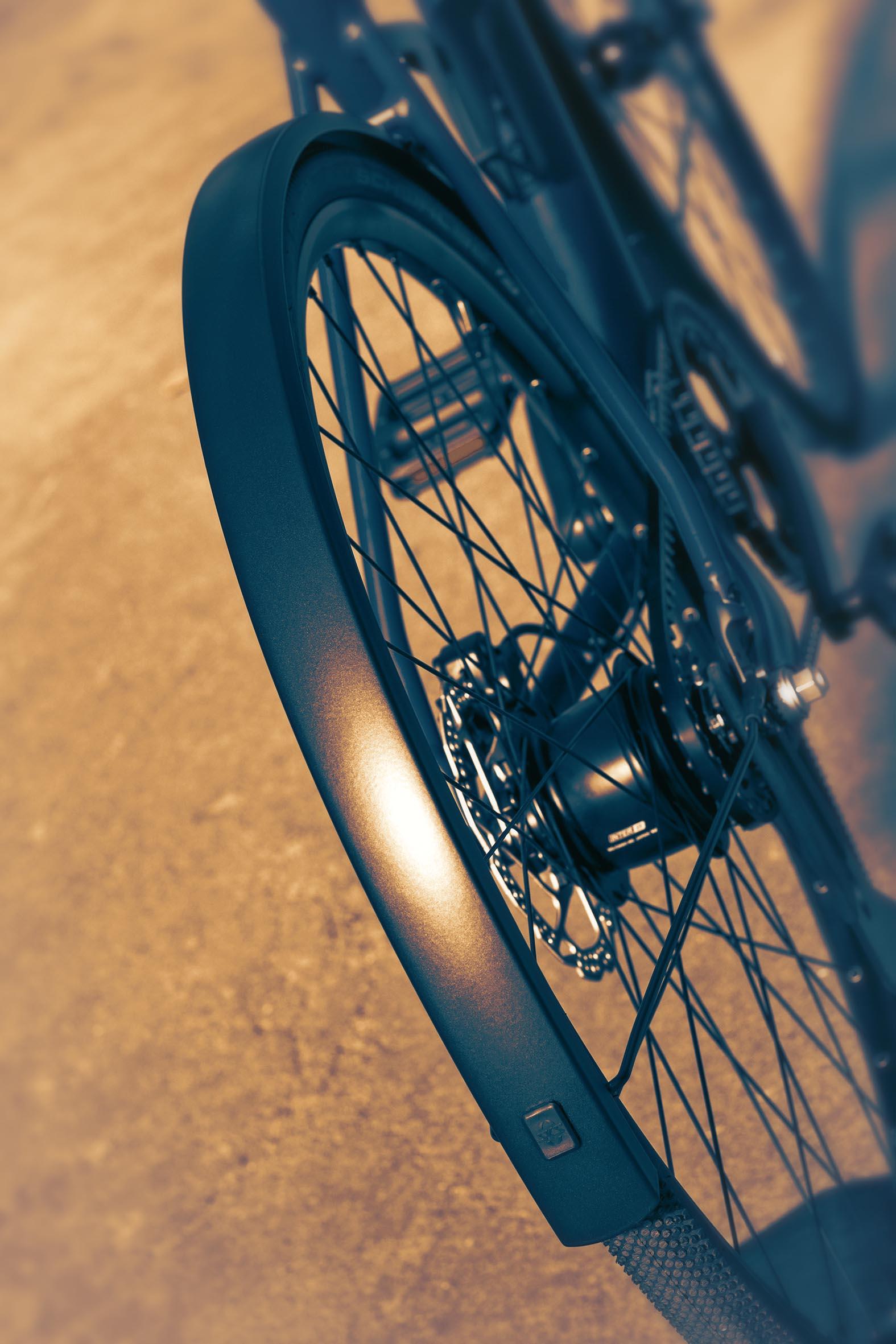 SKS Edge 27.5"- 28" x 56mm Matt Black Aluminium Alloy Mudguard Set