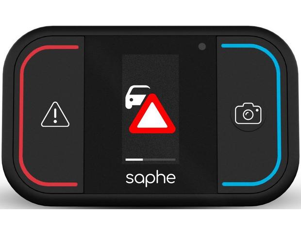 Saphe Drive Pro Car alarm system, Warns about speed camera and road