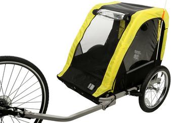 Bicycle on sale infant trailer