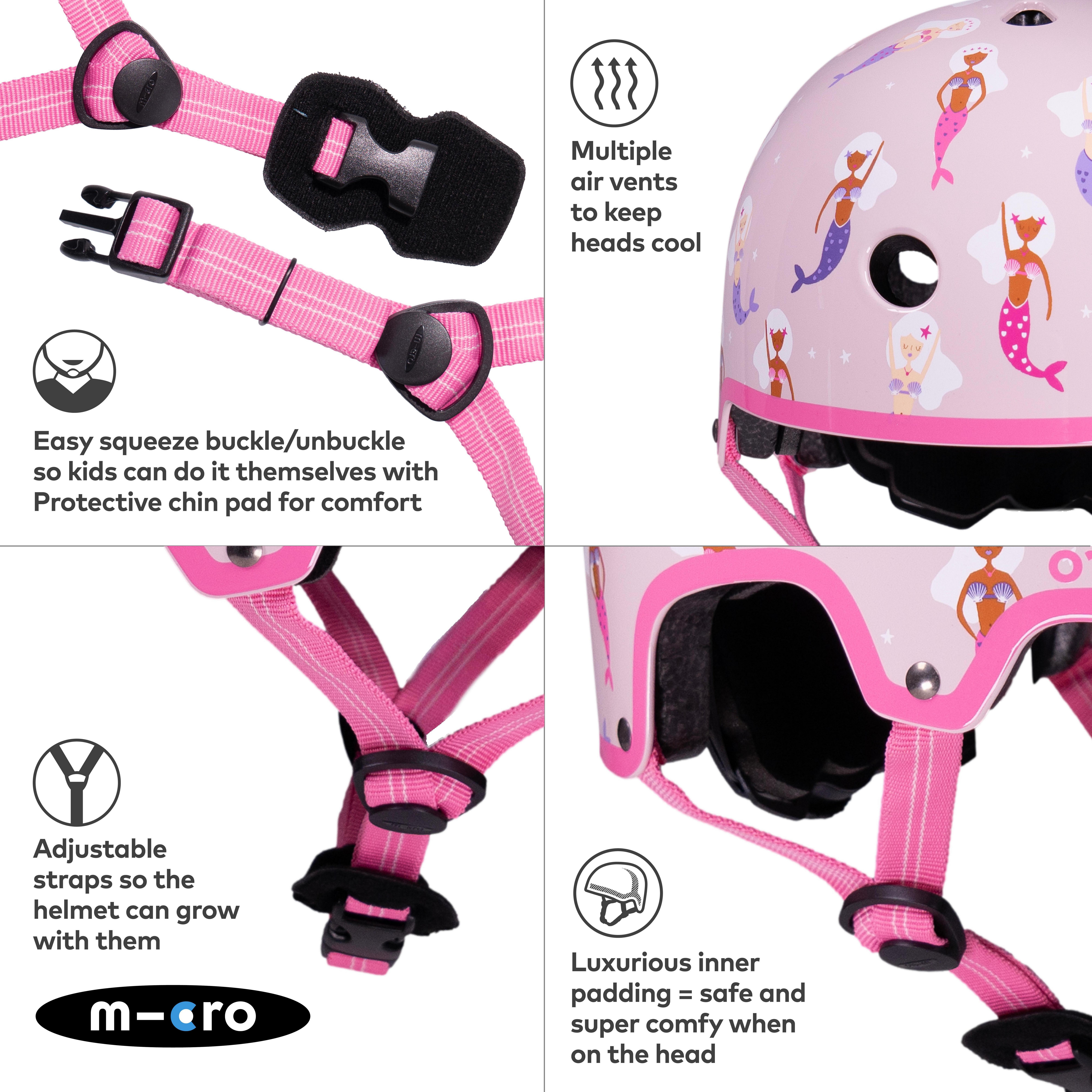 Micro Mermaid Helmet - S, M Sizes