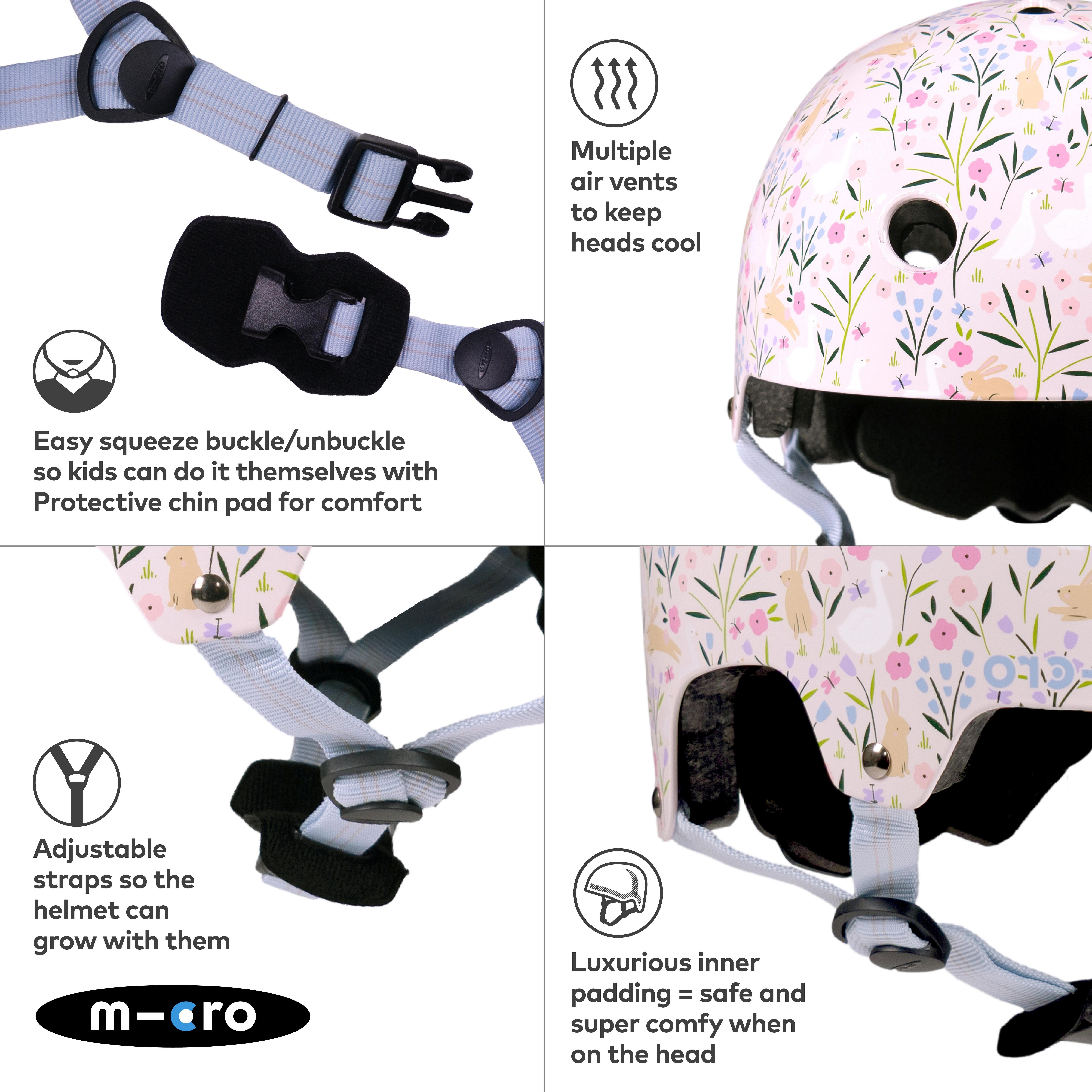 Micro Flora & Forna Helmet - S, M Sizes