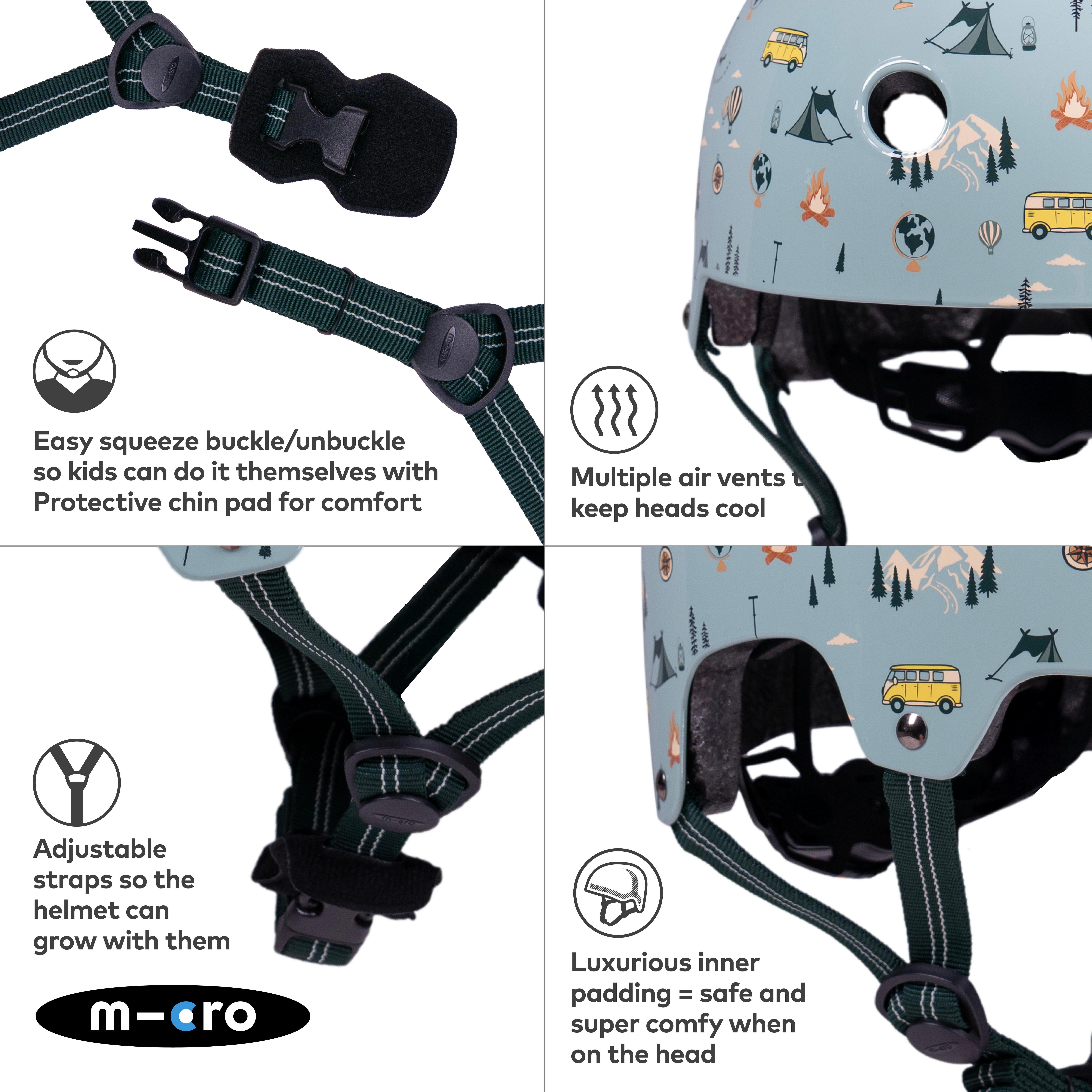 Micro Adventure Helmet - S, M Sizes