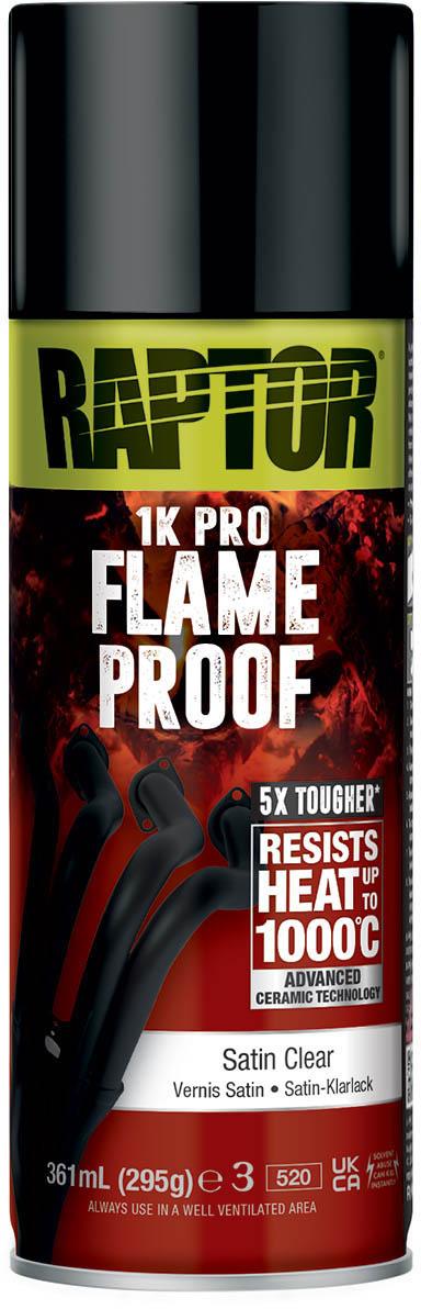 RAPTOR Flameproof Satin Clear