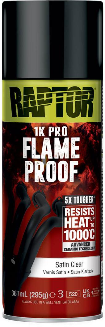 RAPTOR Flameproof Satin Clear