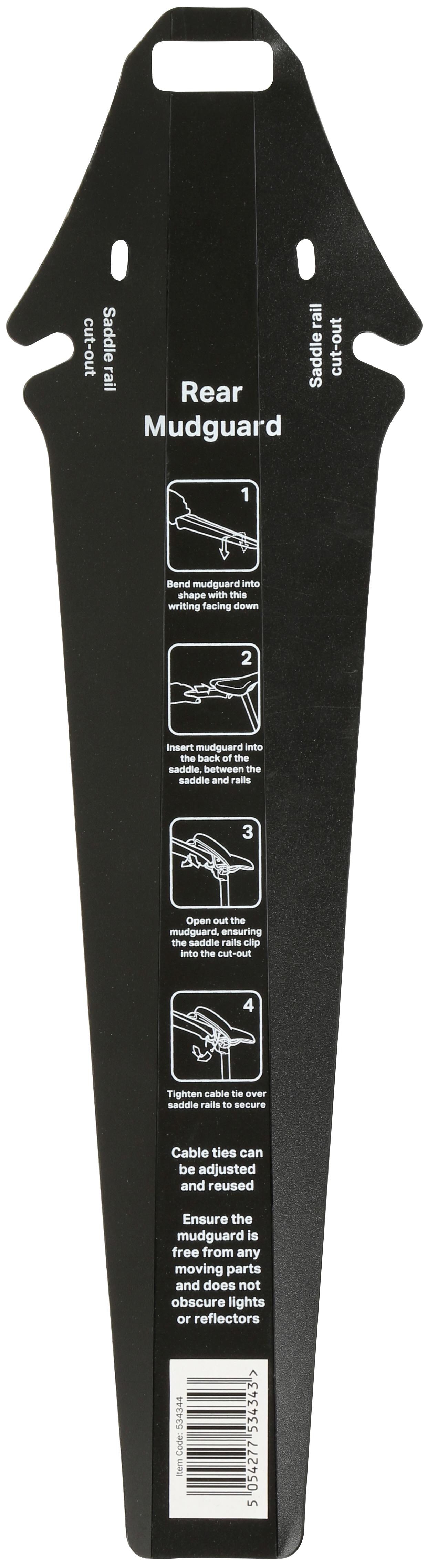 Halfords Quick Fit Rear Mudguard