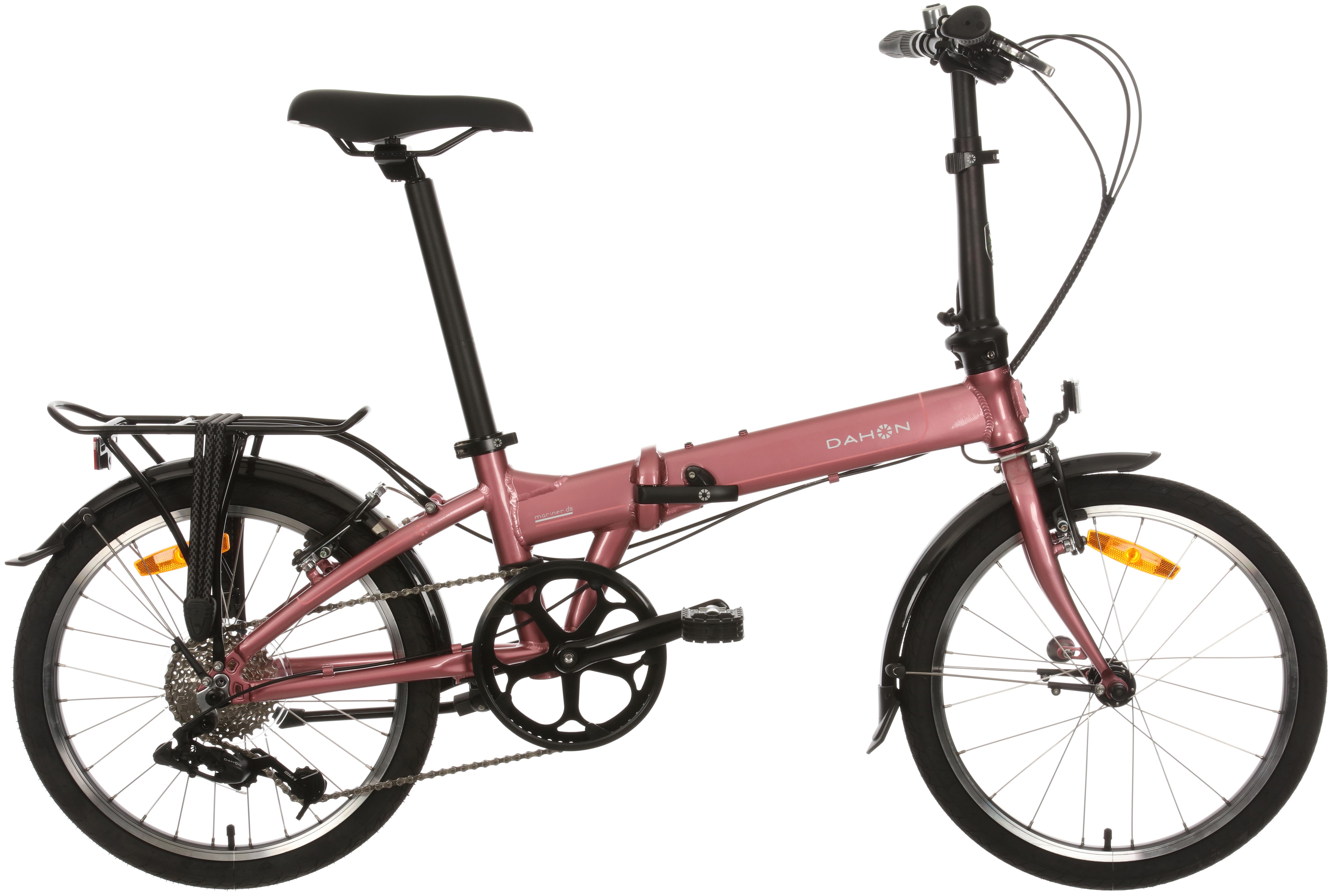 Dahon Mariner D8 Folding Bike - 20 Inch Wheel - Pink