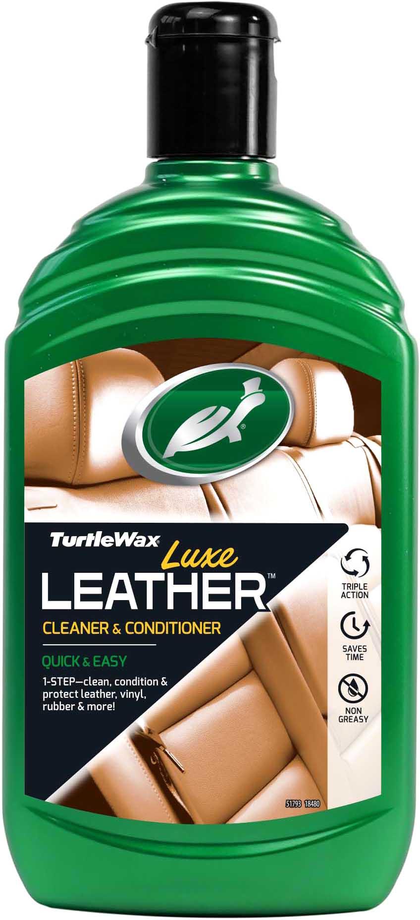 Cleaner and Conditioner – Enriched Leather Conditioner – Leather Protector  Liquid to Shine & Protect – Leather Cleaner for Car Interior, Furniture 