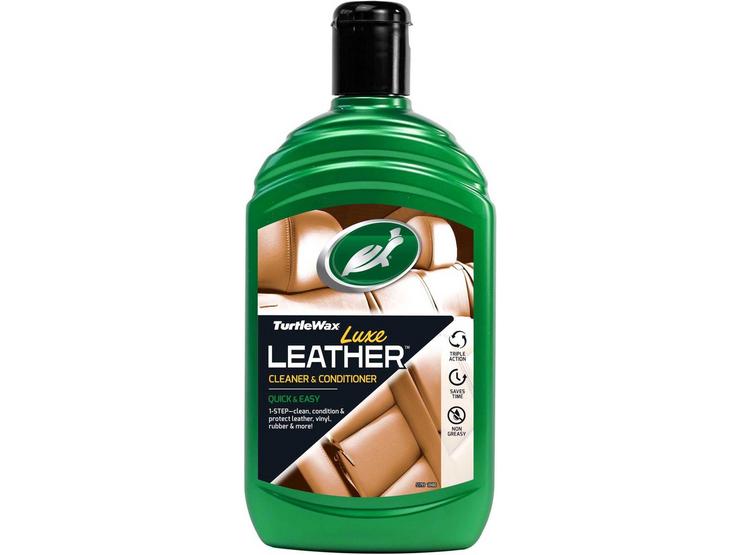 Turtle Wax Luxe Leather Cleaner & Conditioner 500ML