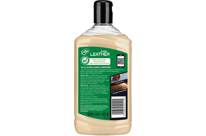 Turtle Wax Luxe Leather Cleaner & Conditioner 500ML Turtle Wax Luxe Leather Cleaner & Conditioner 500ML
