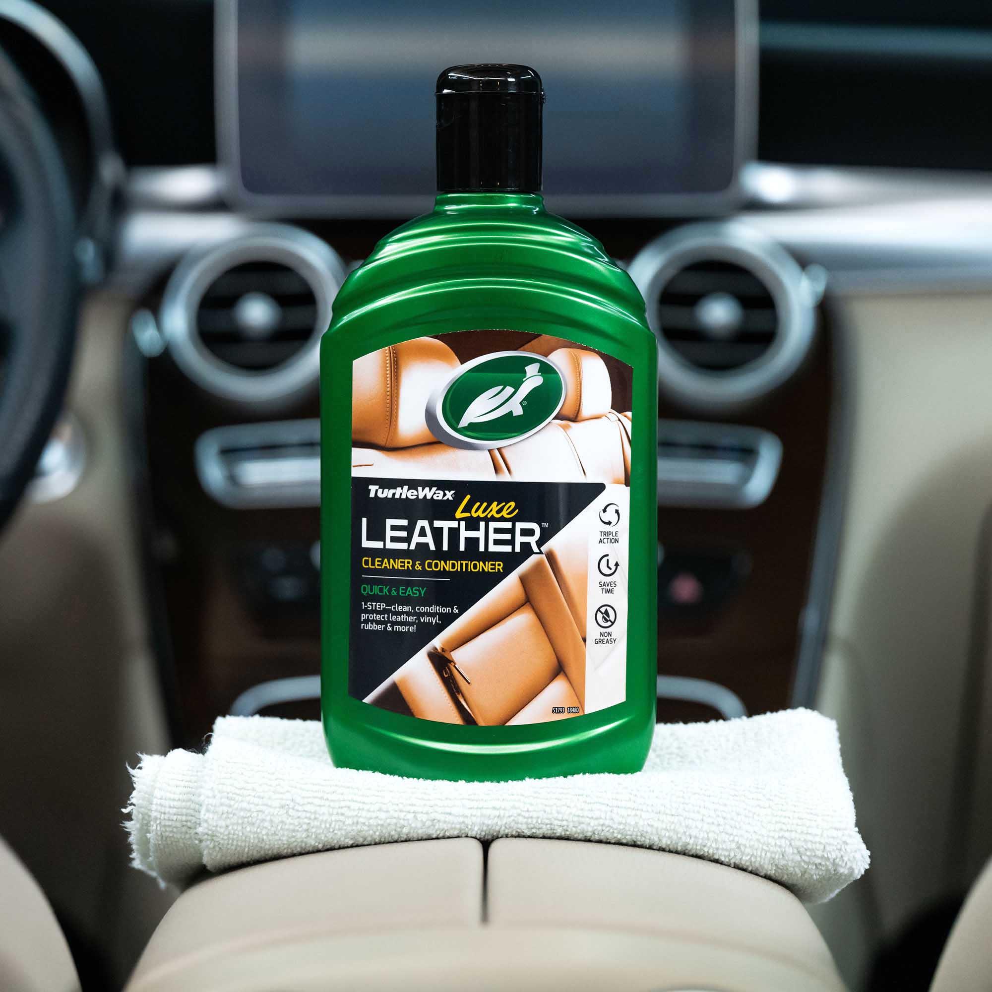 Turtle Wax Luxe Leather Cleaner & Conditioner 500ML
