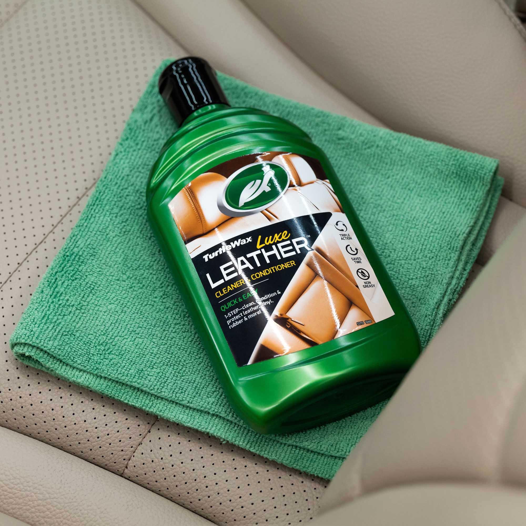 Turtle Wax Luxe Leather Cleaner & Conditioner 500ML