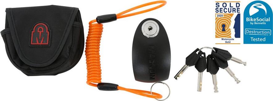 Halfords 2024 motorbike lock