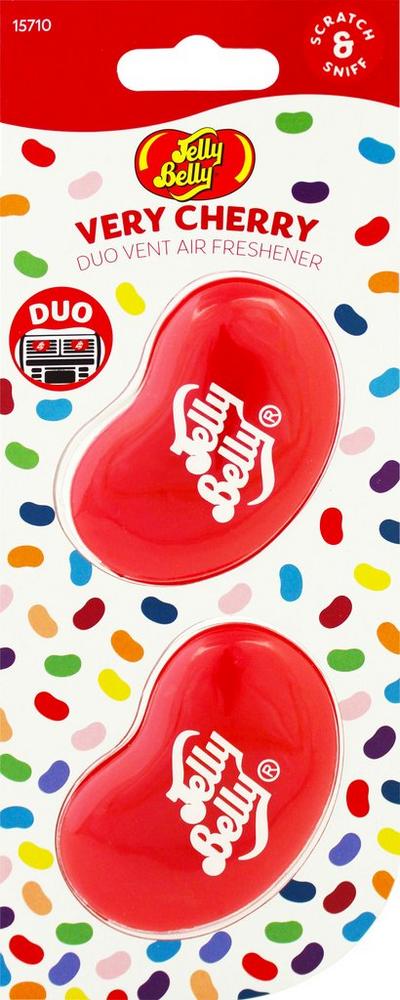 Jelly Belly Duo Vent Very Cherry Air Freshener (2 pack) Jelly Belly Duo Vent Very Cherry Air Freshener (2 pack)