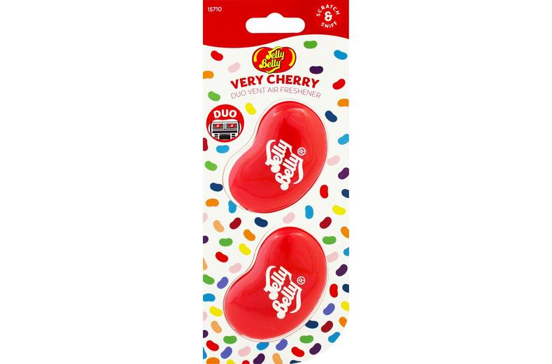 Jelly Belly Duo Vent Very Cherry Air Freshener (2 pack) Jelly Belly Duo Vent Very Cherry Air Freshener (2 pack)