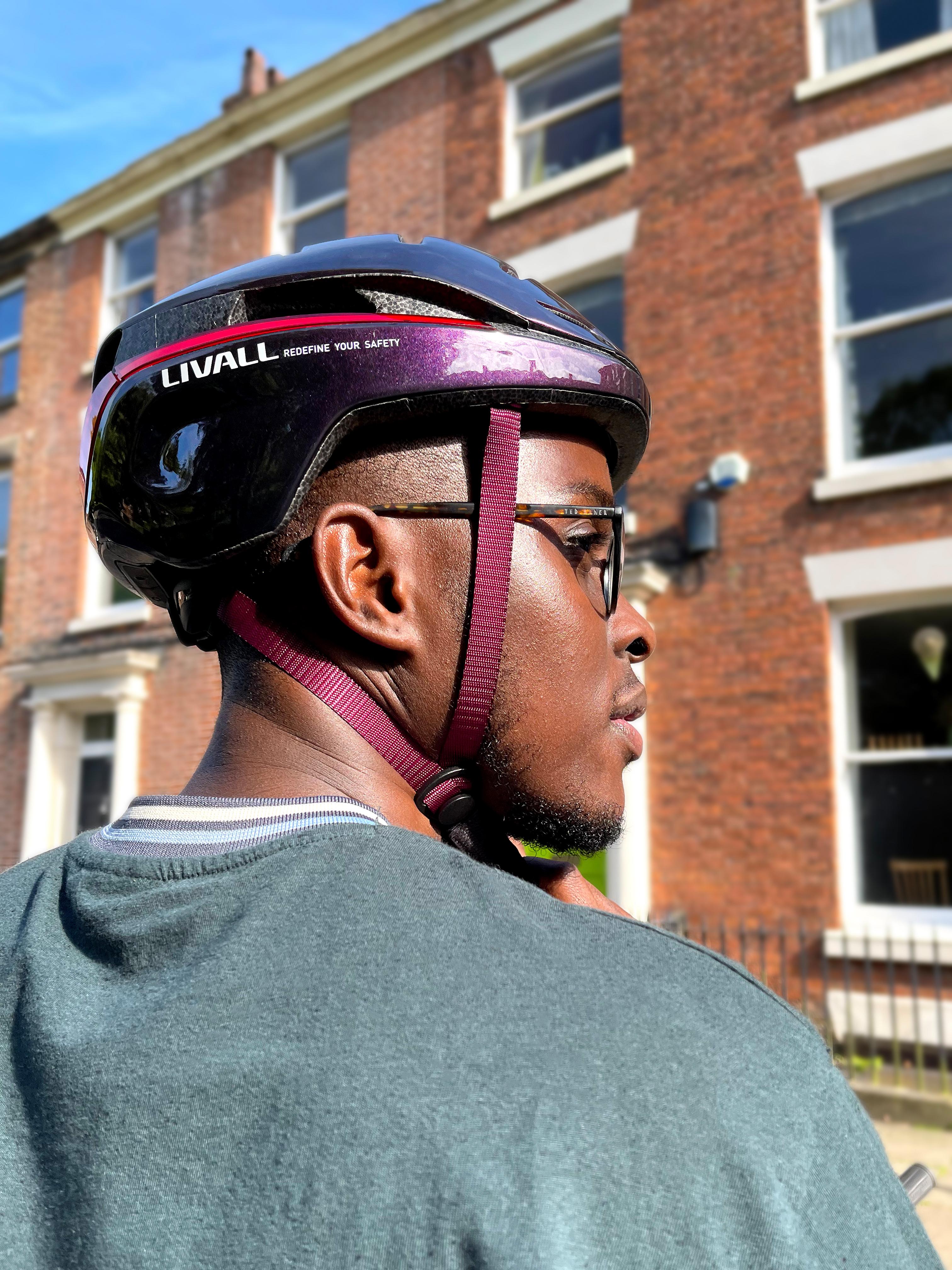 Livall Evo21 Smart Leisure Helmet Ultraviolet Large 58-62cm