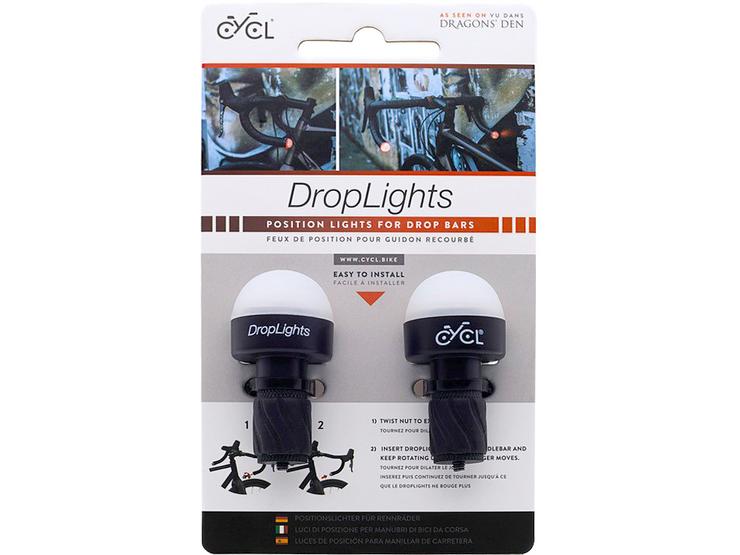 Winglights Droplights Rear Bike Light Set