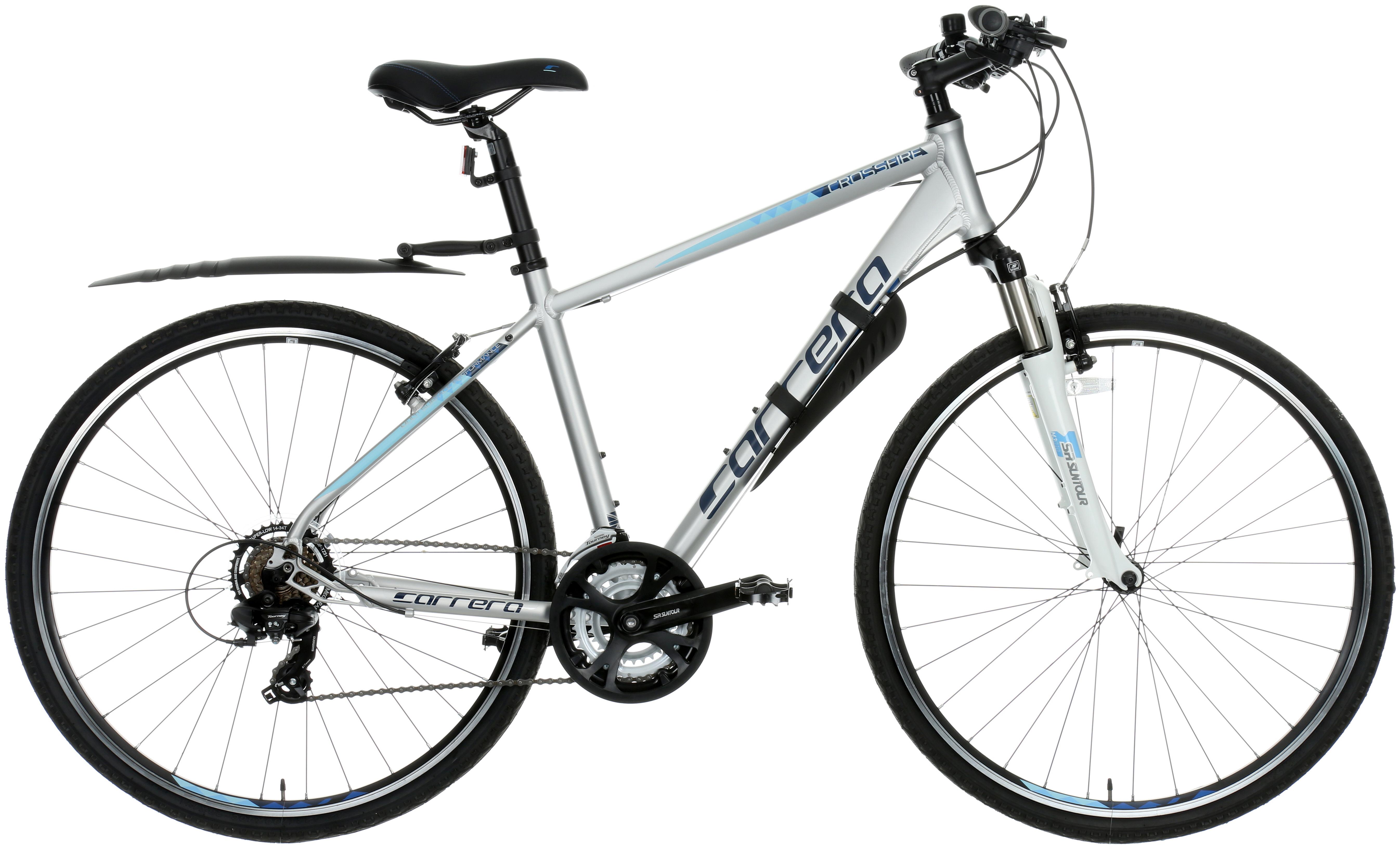 Halfords Front & Rear Bike Mudguard Set