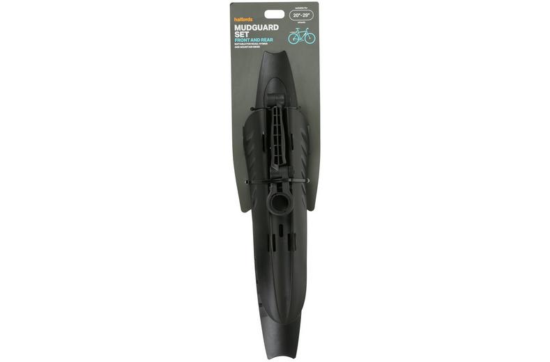 Halfords Front & Rear Bike Mudguard Set Halfords Front & Rear Bike Mudguard Set