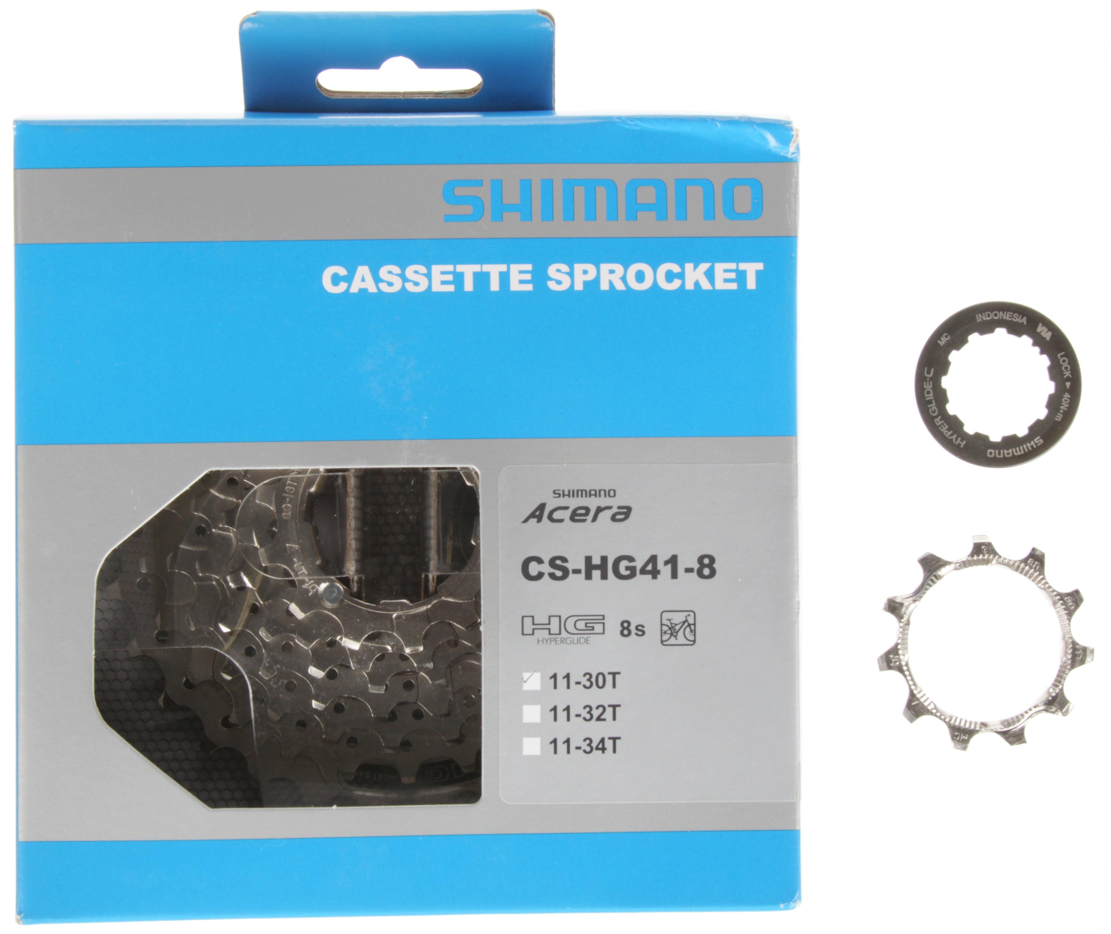 Shimano CS-HG41 8 Speed Cassette, 11-32T