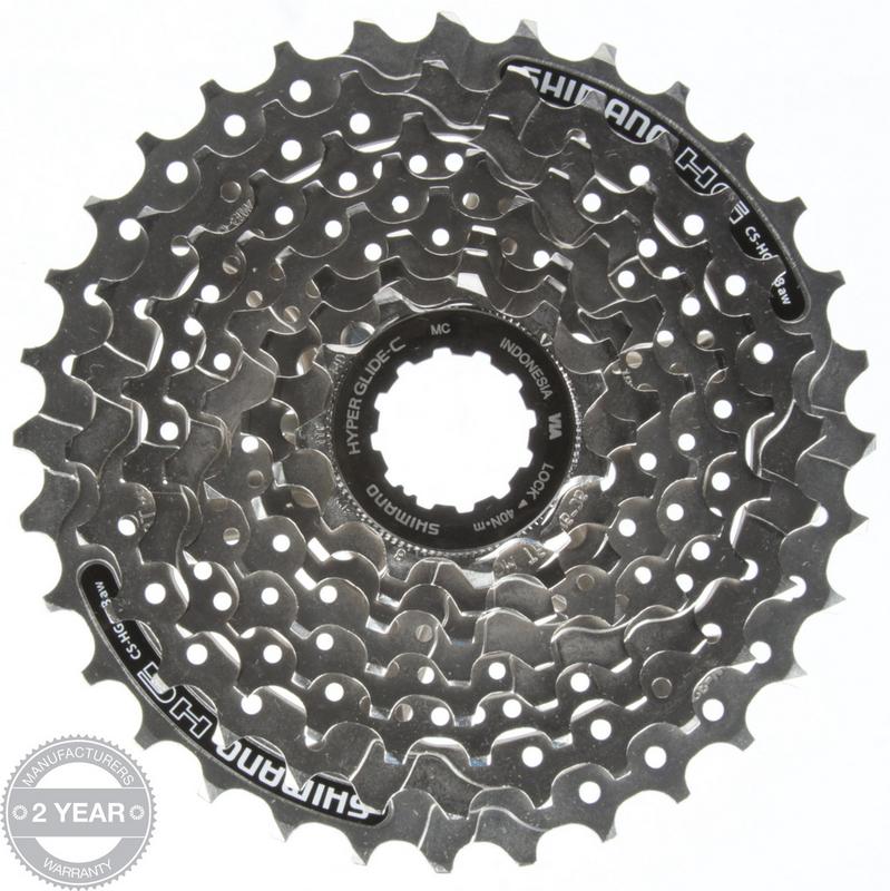 Halfords Shimano Cs-Hg41 8 Speed Cassette, 11-32T | Extra 8% off for BC Members