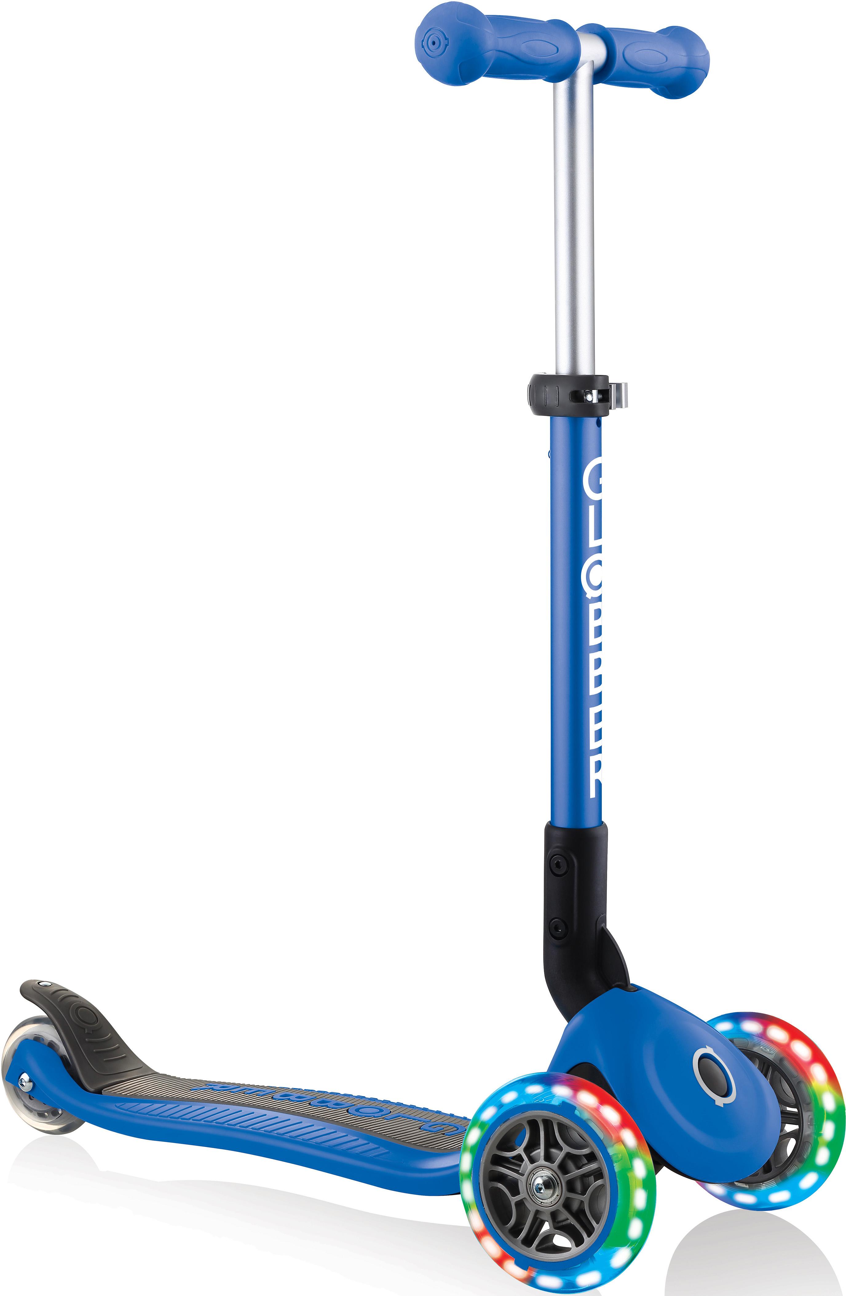 Globber Junior Foldable Lights Kids Scooter