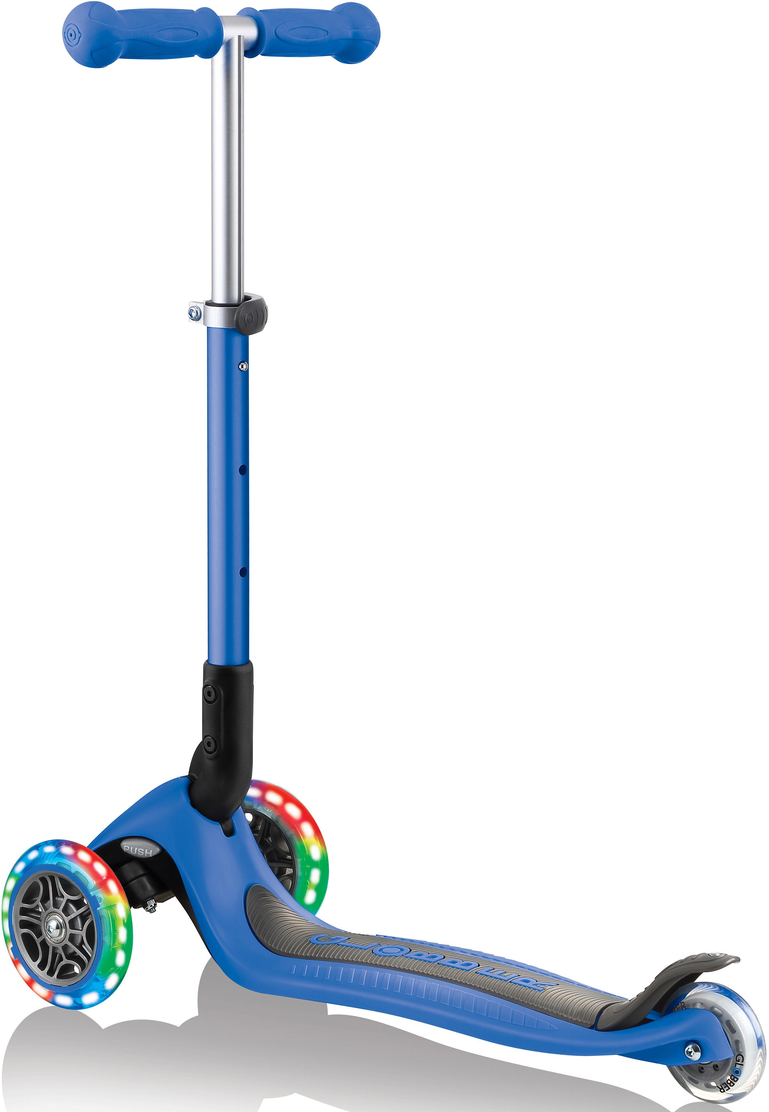 Globber Junior Foldable Lights Kids Scooter