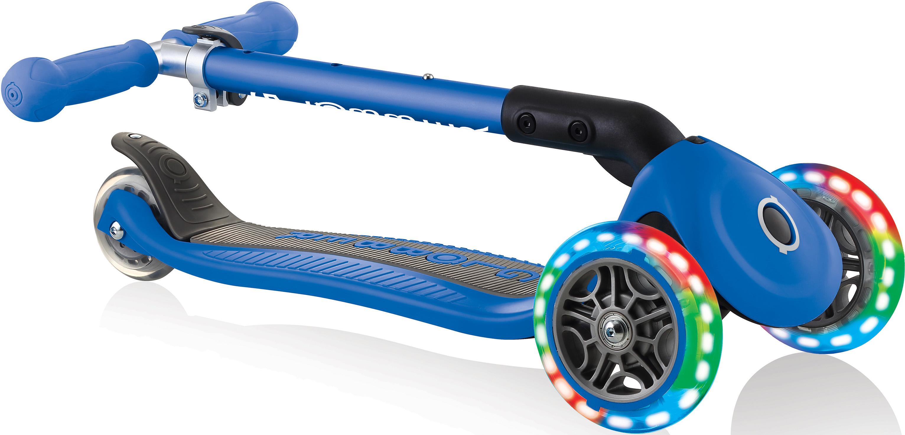 Globber Junior Foldable Lights Kids Scooter