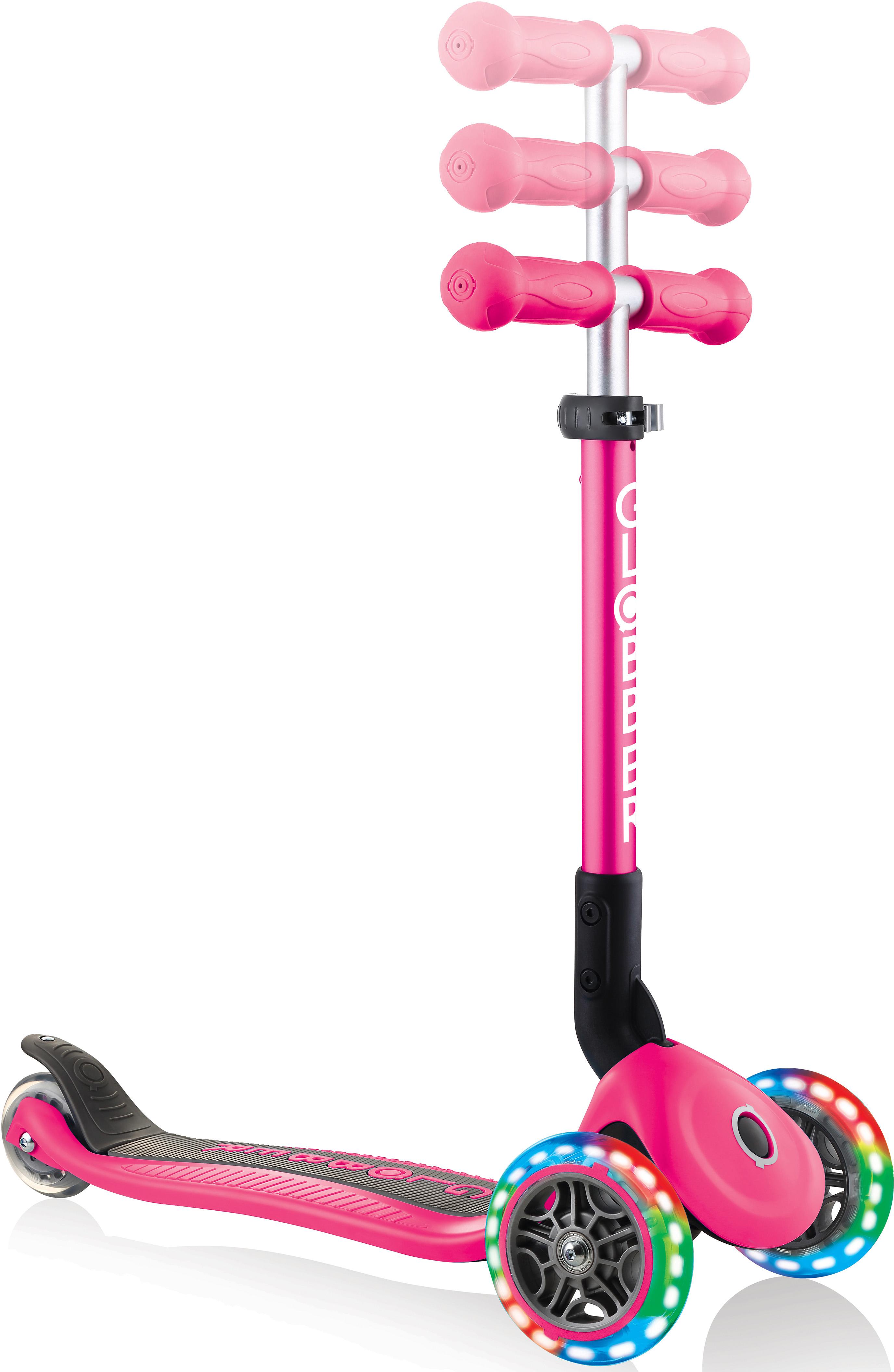 Globber Junior Foldable Lights Kids Scooter