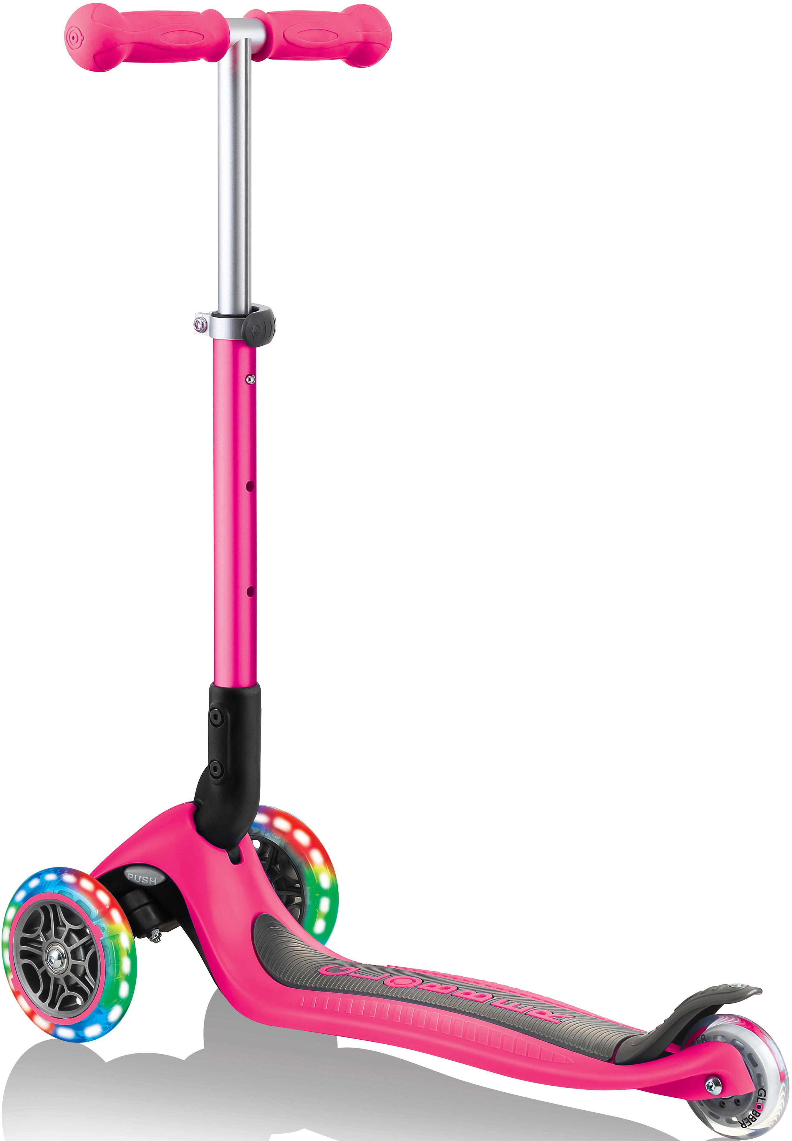 Globber Junior Foldable Lights Kids Scooter