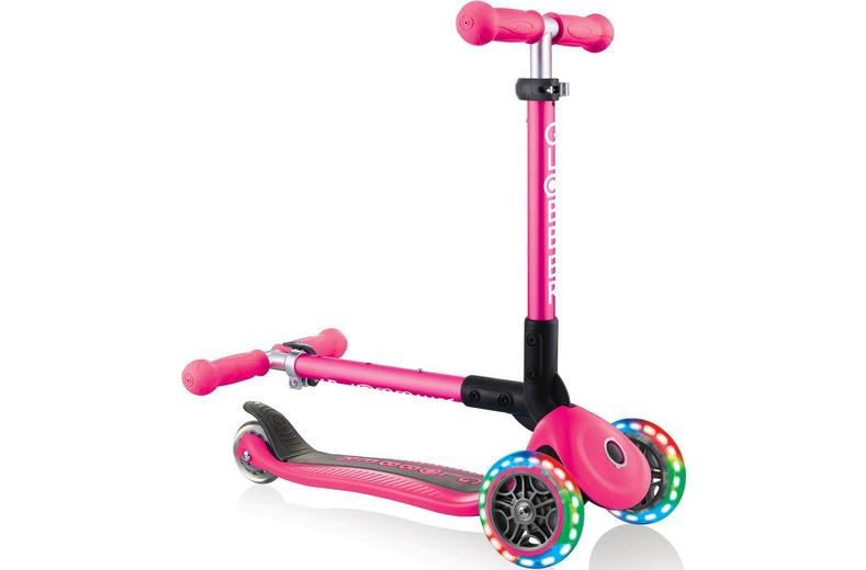 Globber Junior Foldable Lights Kids Scooter Globber Junior Foldable Lights Kids Scooter