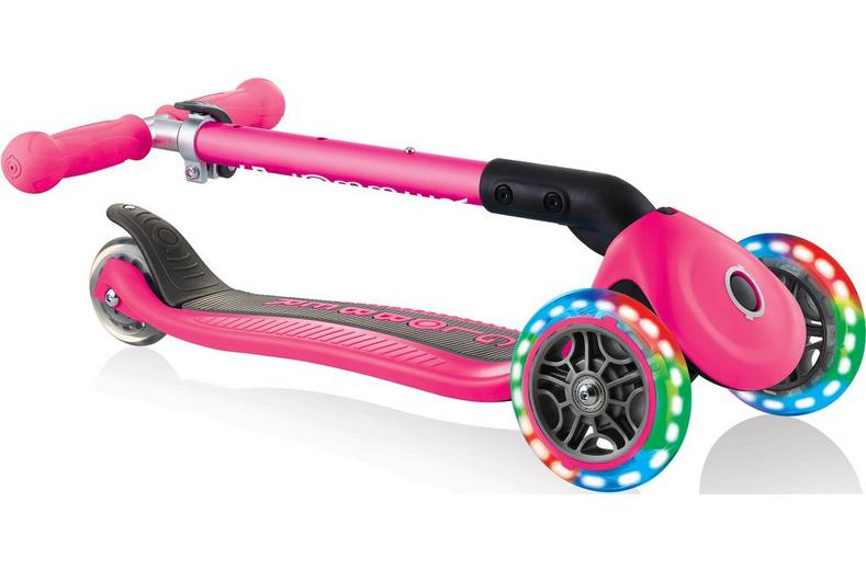 Globber Junior Foldable Lights Kids Scooter Globber Junior Foldable Lights Kids Scooter
