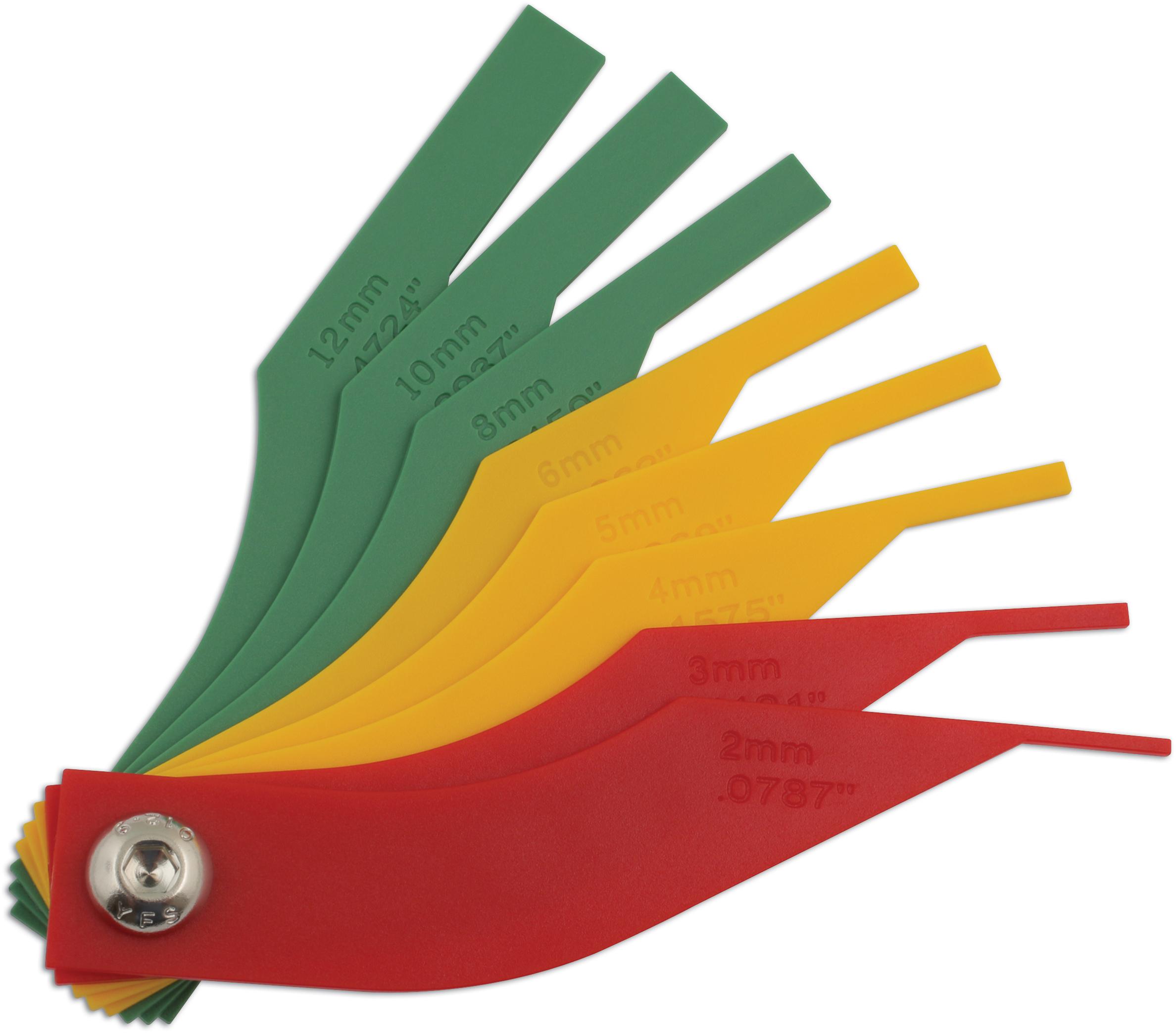 Laser Brake pad measuring set