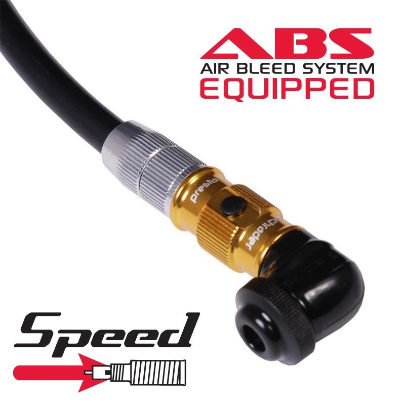 Lezyne - Micro Floor Drive HV - V2 ABS - Silver