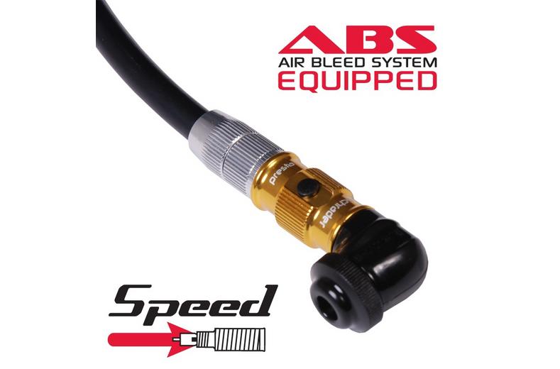 Lezyne - Micro Floor Drive HV - V2 ABS - Silver Lezyne - Micro Floor Drive HV - V2 ABS - Silver